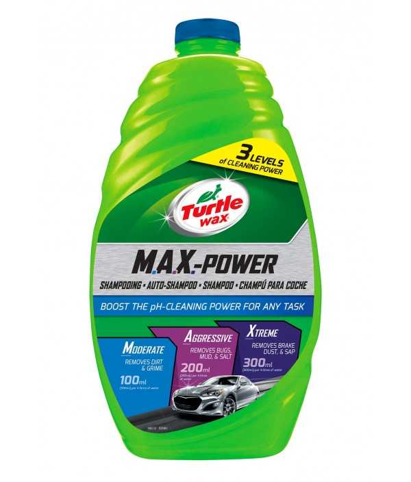 53381MAX POWER CAR WASH SHAMPOOTurtle Wax