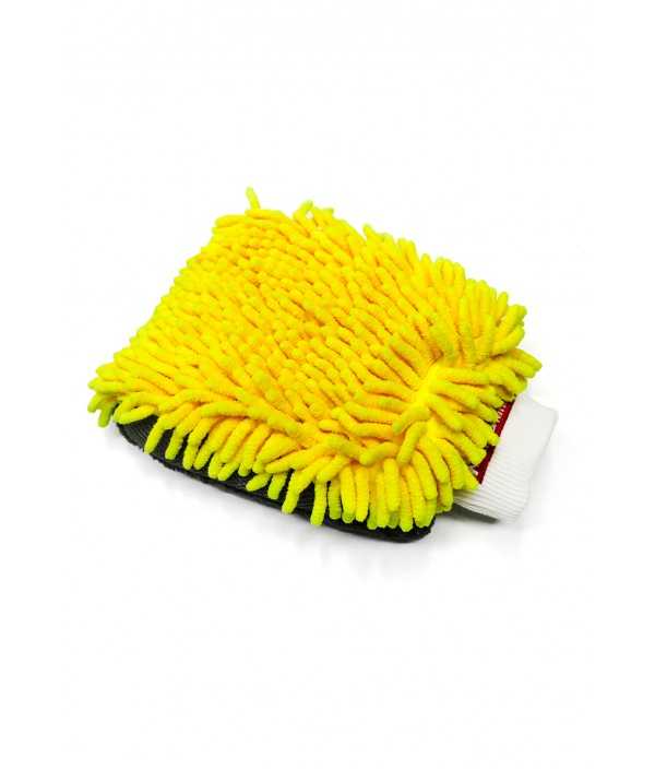 Gant de pansage en microfibre Chenille